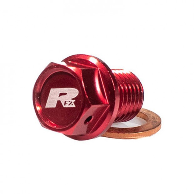 RFX mgneses leereszt csavar [M12x12mm x 1.50 - Piros]